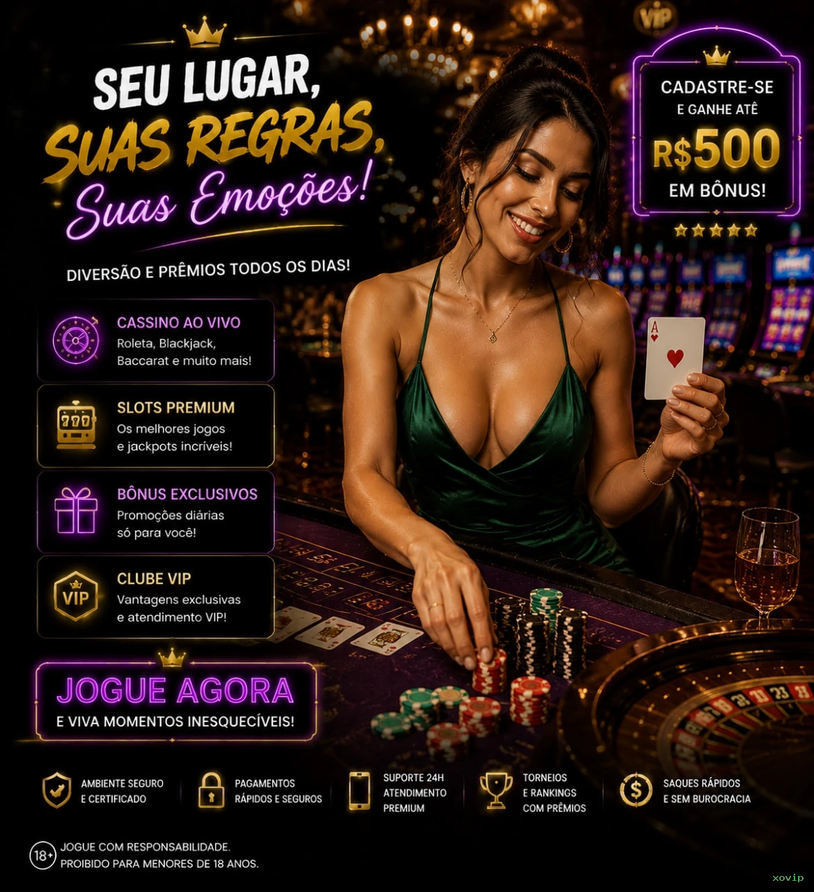 Lista de jogos para xovip seção de jogos